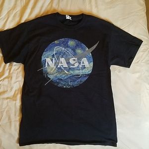 NASA t-shirt, Van Gough style